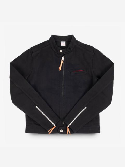 21OZ DENIM RIDER'S JACKET - SUPERBLACK NON-FADE