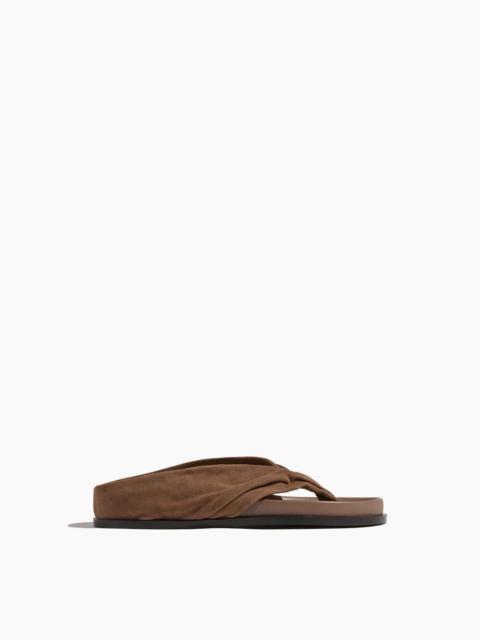 Shaw Sandal in Caribou Suede