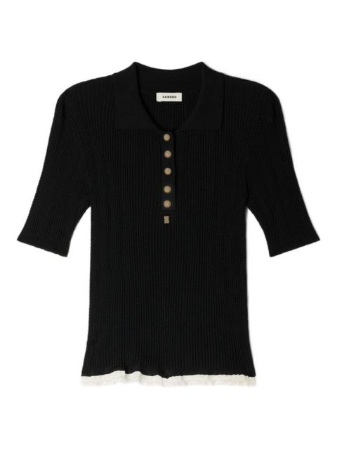 button polo top