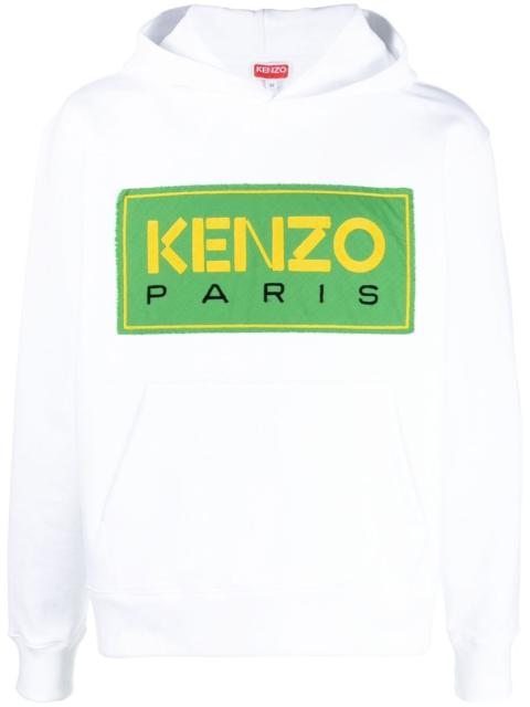 logo-patch hoodie