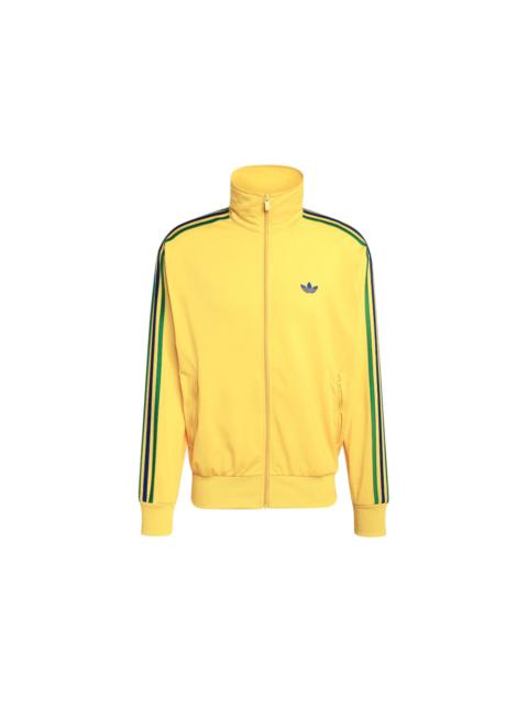 adidas Firebird Track Top Eqt Yellow Green Collegiate Royal