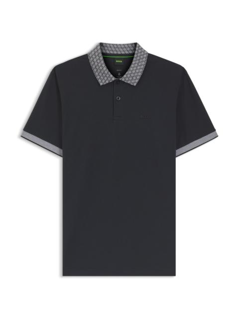 PADDY POLO SHIRT IN STRETCH-COTTON PIQUÉ