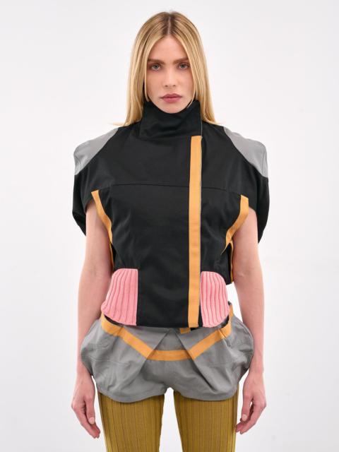 Mixed-Material Jacket