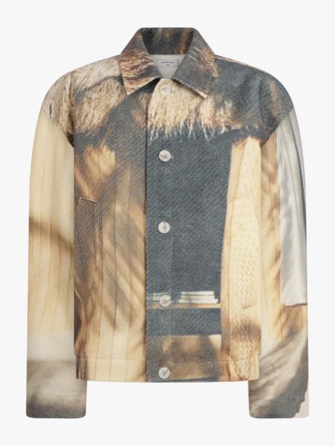 FULL PRINTED JACKET CABIN | BEIGE