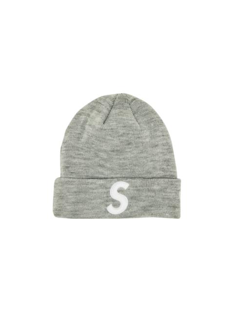 Supreme x New Era S Logo Beanie 'Heather Grey'