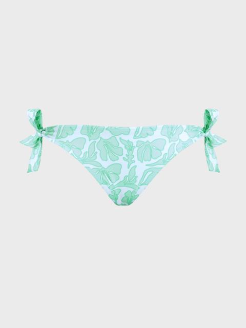 WOMEN SIDE TIE BIKINI BOTTOM SEASHELLS