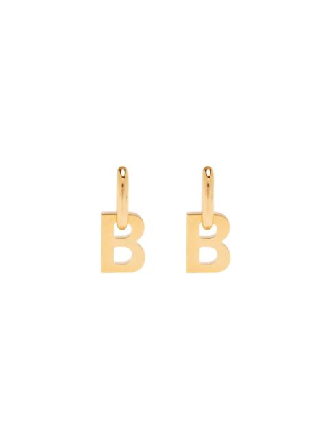 Women's B Chain Xl Earrings in Gold