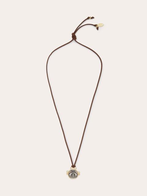Delilah Suede Pendant Necklace