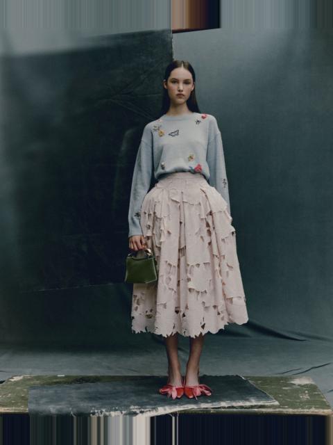 EMBELLISHED CREW NECK JUMPER