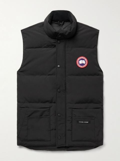 Slim-Fit Freestyle Crew Quilted Arctic Tech® Down Gilet Black