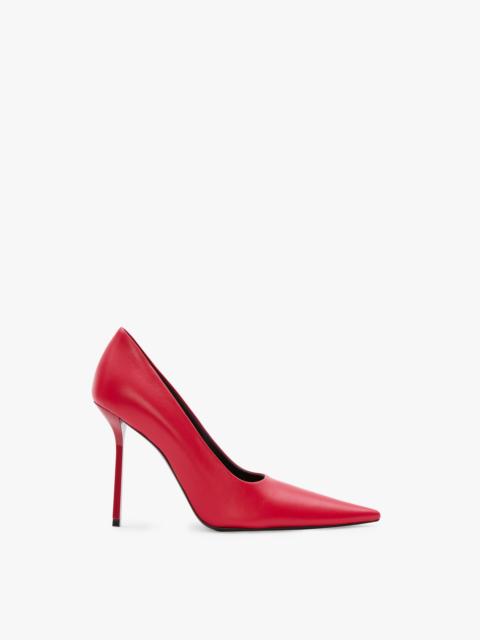 Victoria Stiletto Pump 100 In Red Leather