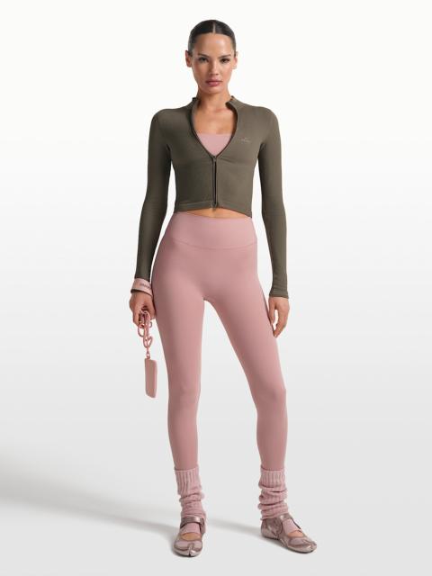 NikeSKIMS Ribbed Seamless Women's Cropped Full-Zip Jacket