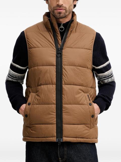 Offshore zip-up padded gilet