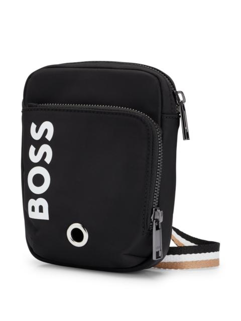 CROSSBODY DOG-WALK BAG WITH CONTRAST LOGO