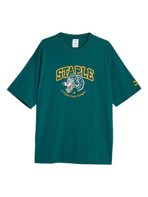 PUMA x STAPLE Graphic Tee 'Green' 622201-43