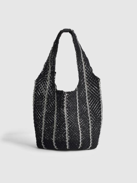 The Curved Crochet Shoulder Bag