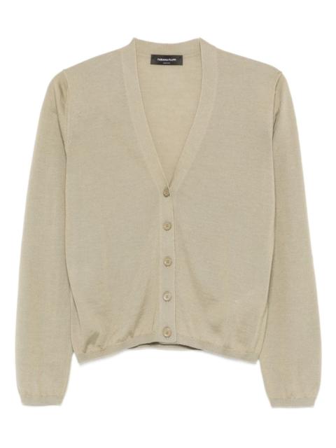 V-neck cardigan