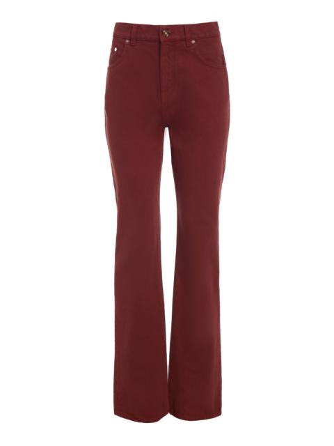 Rey Straight-leg Jean in Burnt Sienna Recycled Cotton Denim