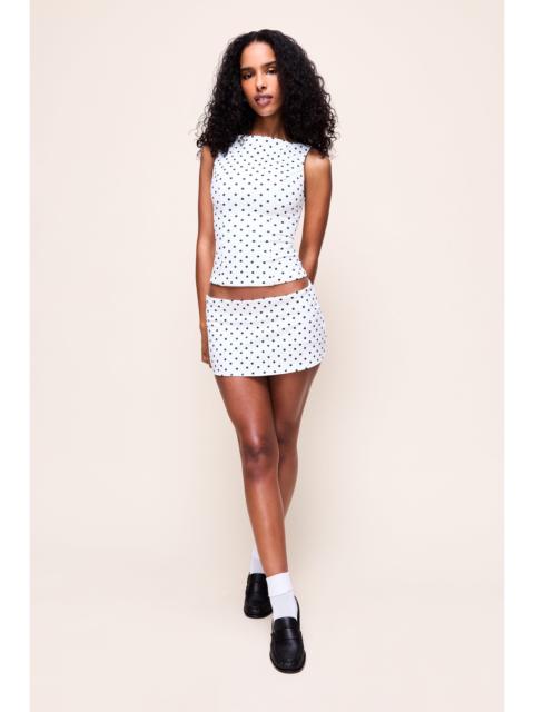 MICRO MINI STRETCH SKIRT