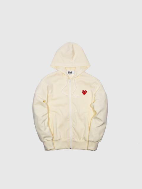 BIG RED HEART FULL ZIP HOODIE