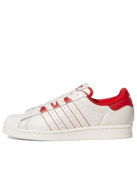 adidas originals Superstar 'White Vivid Red' GZ4744