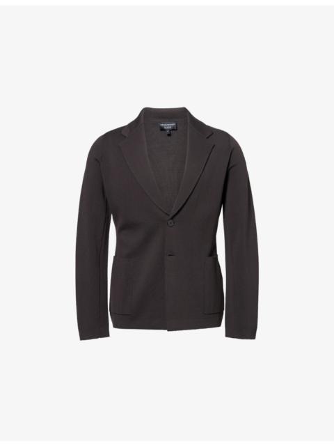 Icon Single-Breasted Knitted Blazer