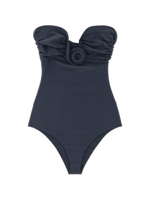 flower-detail swimsuit