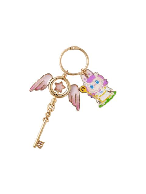 Pop Mart The Monsters Labubu Constellation Series Virgo Key Pendant