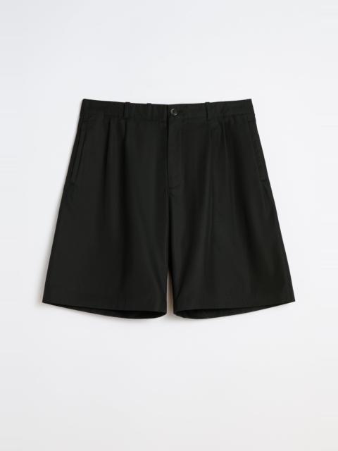 Ponte Shorts Tasteful Black Megatwist Twill
