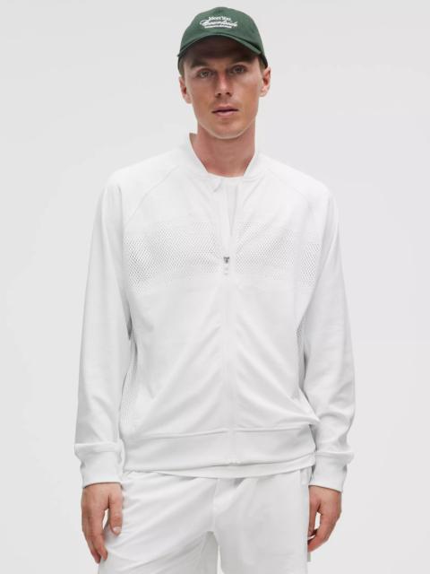 Men's Engineered Knit Mesh Tennis Jacket