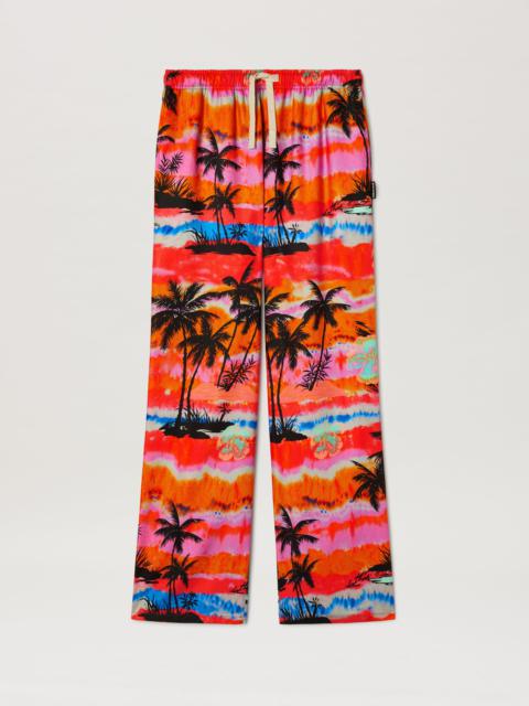 Psychedelic Palms Loose Pants