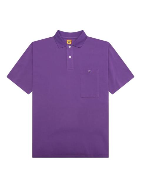 patch-pocket polo shirt