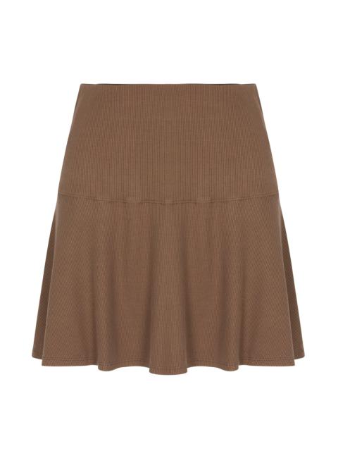 TRUFFLE RIB JANE SKIRT