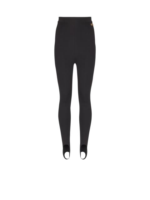 Jersey stirrup leggings