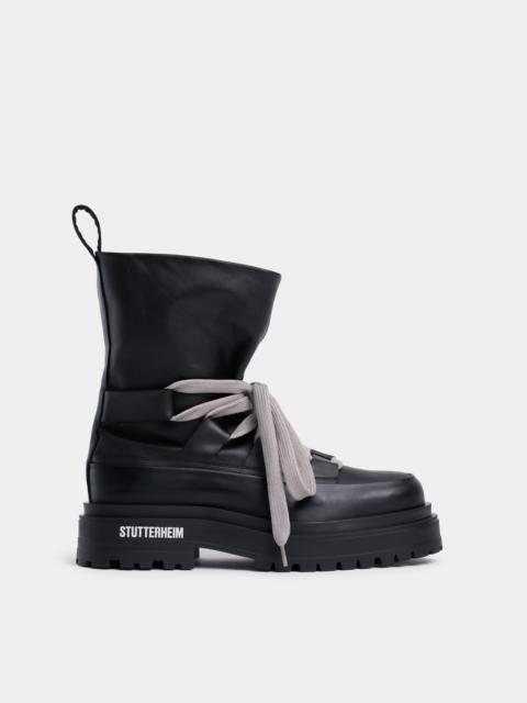 Lace Walker Leather Black