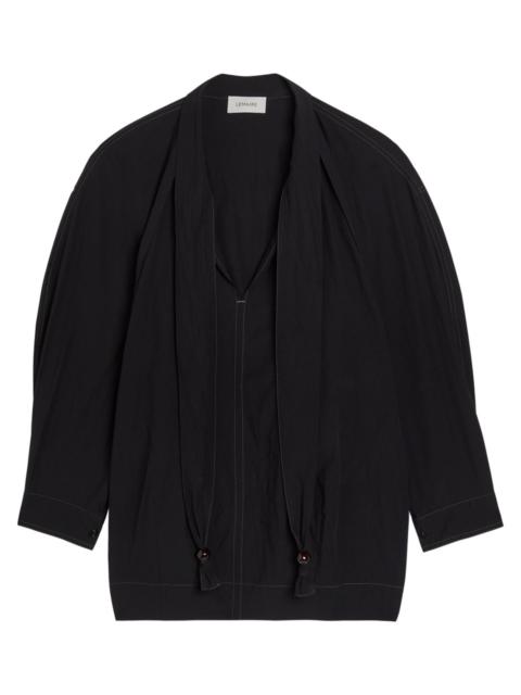 Lemaire Scarf-effect Cotton Blouse