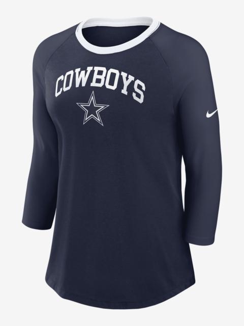 Dallas Cowboys Women's Nike NFL 3/4-Sleeve T-Shirt