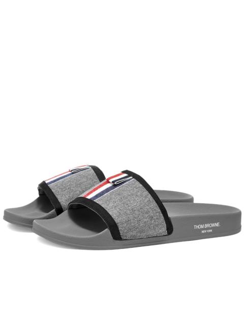 Thom Browne Grosgrain Pool Slide