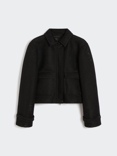 STRENNA Boxy jacket in technical mesh
