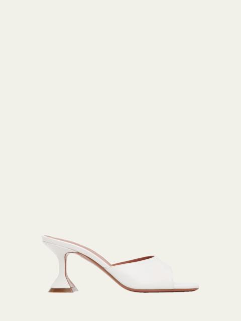 Lupita Leather Pedestal Mule Sandals