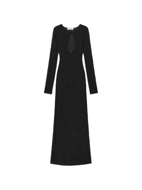 cut-out detail maxi dress