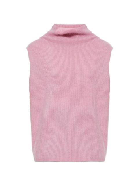 brushed buttoned top