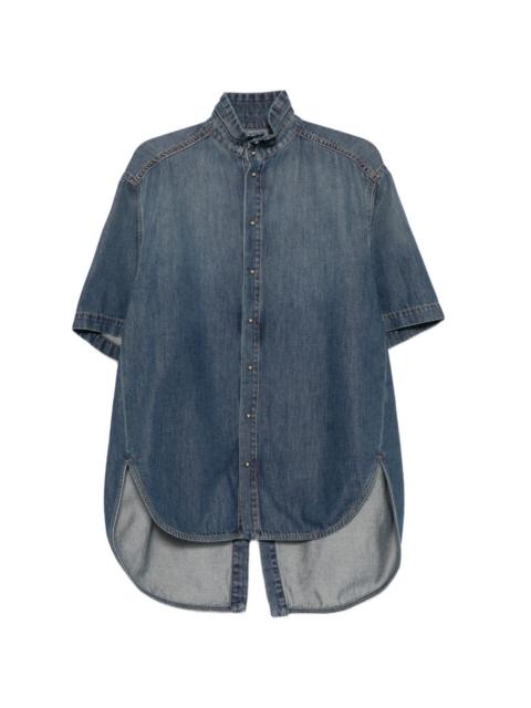 button slate shirt