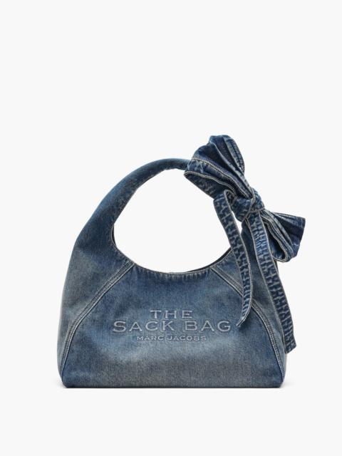 THE BOW DENIM SACK BAG