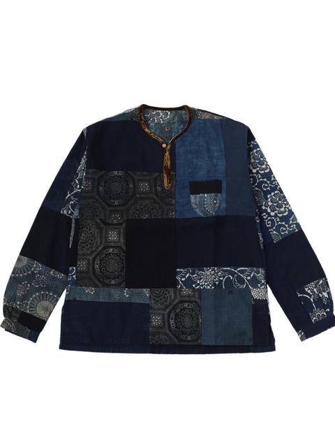 TUNIC P.O. KOFU INDIGO PATTERN