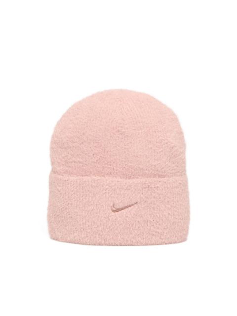 logo-embroidery beanie hat