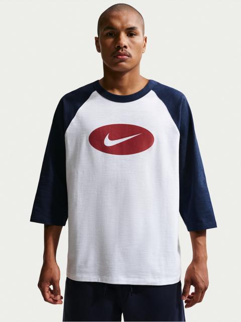 Nike Club Men's 3/4-Sleeve Raglan Top