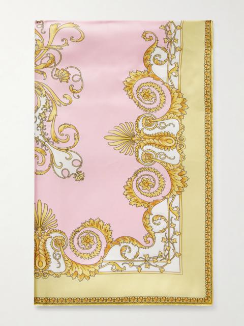Printed Silk-twill Scarf
