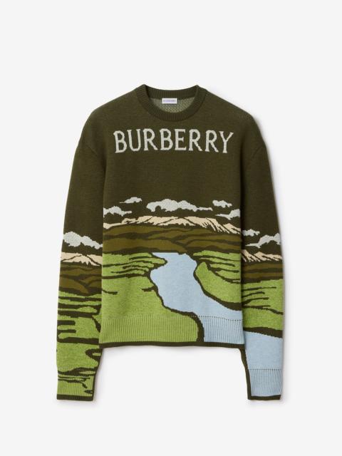 Landscape Wool Blend Sweater