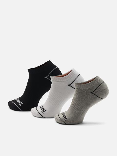 Bowden 3-Pack Full Cushion No-Show Sock